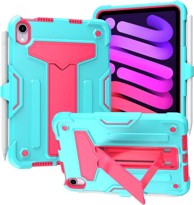 NIKCORP Oklopna maska za iPad Mini 6 8.3" s ugrađenim stalkom i držačem za olovku trodijelna zaštitna futrola, mint